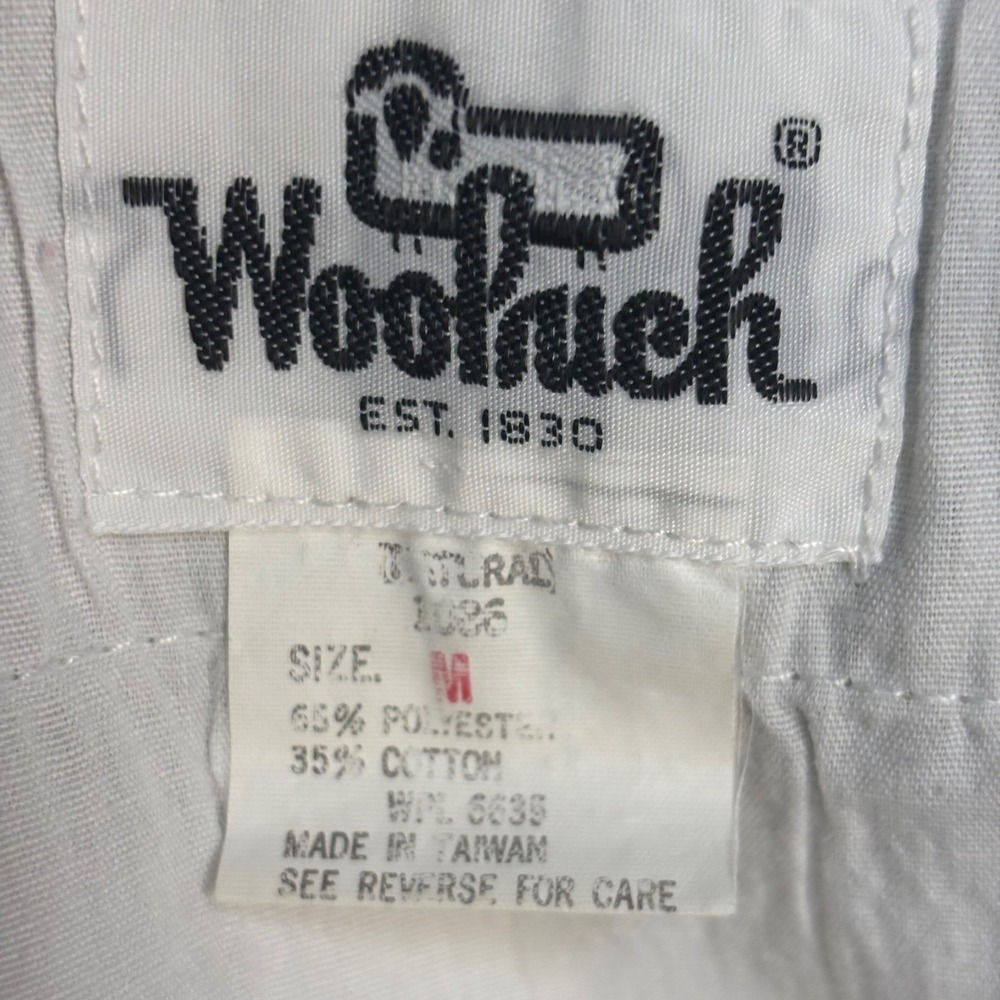 Woolrich Mens Vintage Khaki Elastic Waist Chino Pants Tan Size Medium 36x31 - Picture 2 of 9